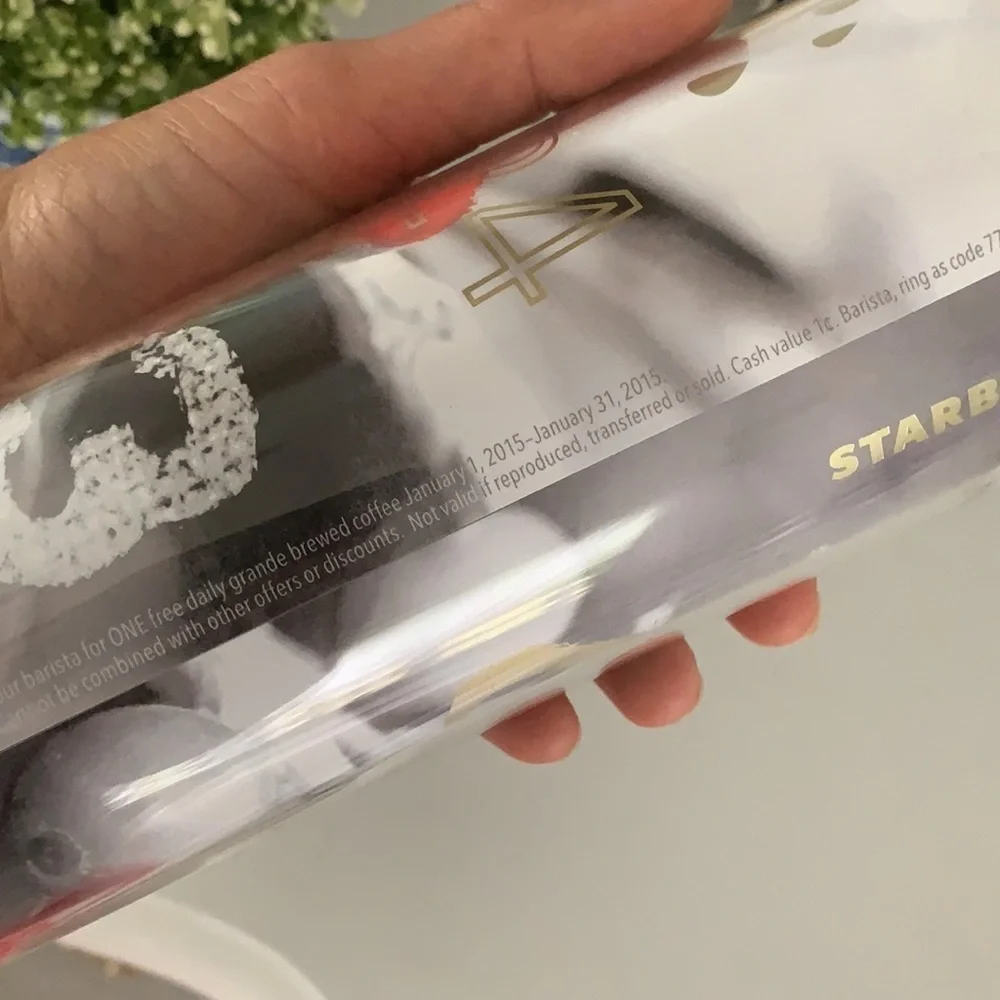 Starbucks tumbler cup to go plastic‎ Christmas